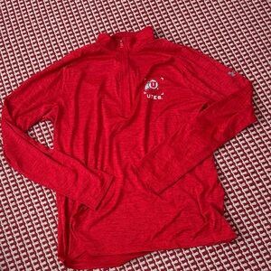 Under Armour Red HeatGear Pullover